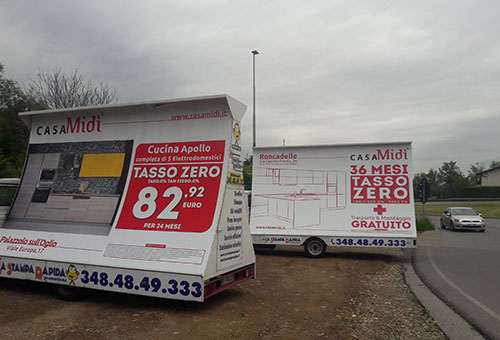 Vendita Spazi Pubblicitari su Camion Vela a Bergamo Vendita Spazi Pubblicitari su Camion Vela a Bergamo