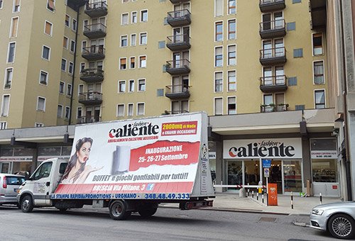 Vendita Spazi Pubblicitari su Camion Vela a Bergamo Vendita Spazi Pubblicitari su Camion Vela a Bergamo