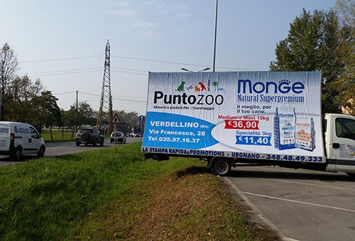 Vendita Spazi Pubblicitari su Camion Vela a Bergamo Vendita Spazi Pubblicitari su Camion Vela a Bergamo